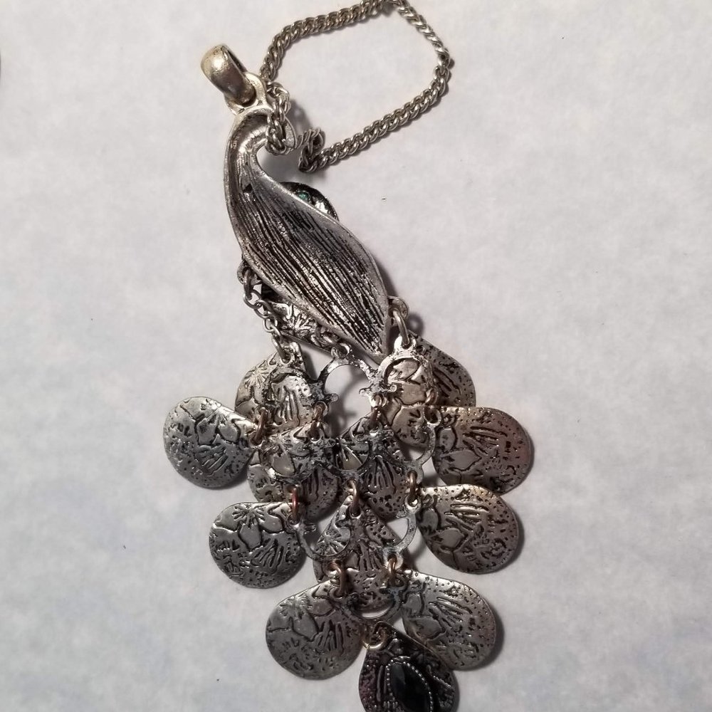 Peacock Necklace - Picture 3 of 6